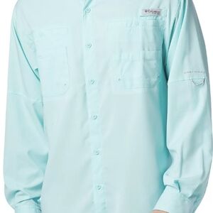 Men's Columbia PFG Long Sleeve Button-Down Shirt